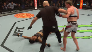 Молли МакКэн финишировала Луану Каролину в третьем раунде!