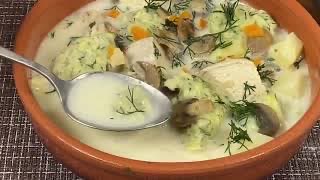 Вкусный СУП с Курицей за 30 минут! Быстро и Всегда Вкусно!