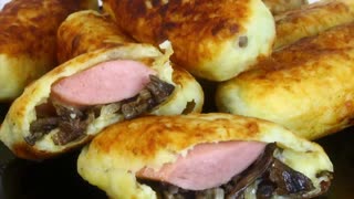 Сосиска в шубке, вкусная закуска или сытный обед