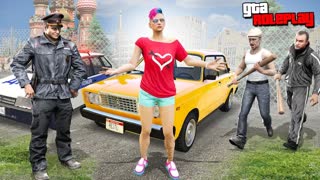 КРИМИНАЛЬНАЯ РОССИЯ В ГТА 5 ОНЛАЙН! ТРОЛЛИНГ КОПОВ! ТАЧКА ДЛЯ ПОДПИСЧИКА! (GTA 5 ONLINE)