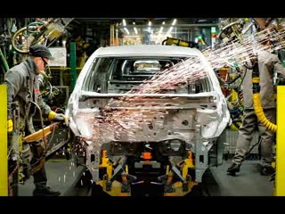 NISSAN В Питере ДЕЛАЮТ РУКАМИ? Роботы Отдыхают. Обзор Завода НИССАН в Санкт-Петербурге